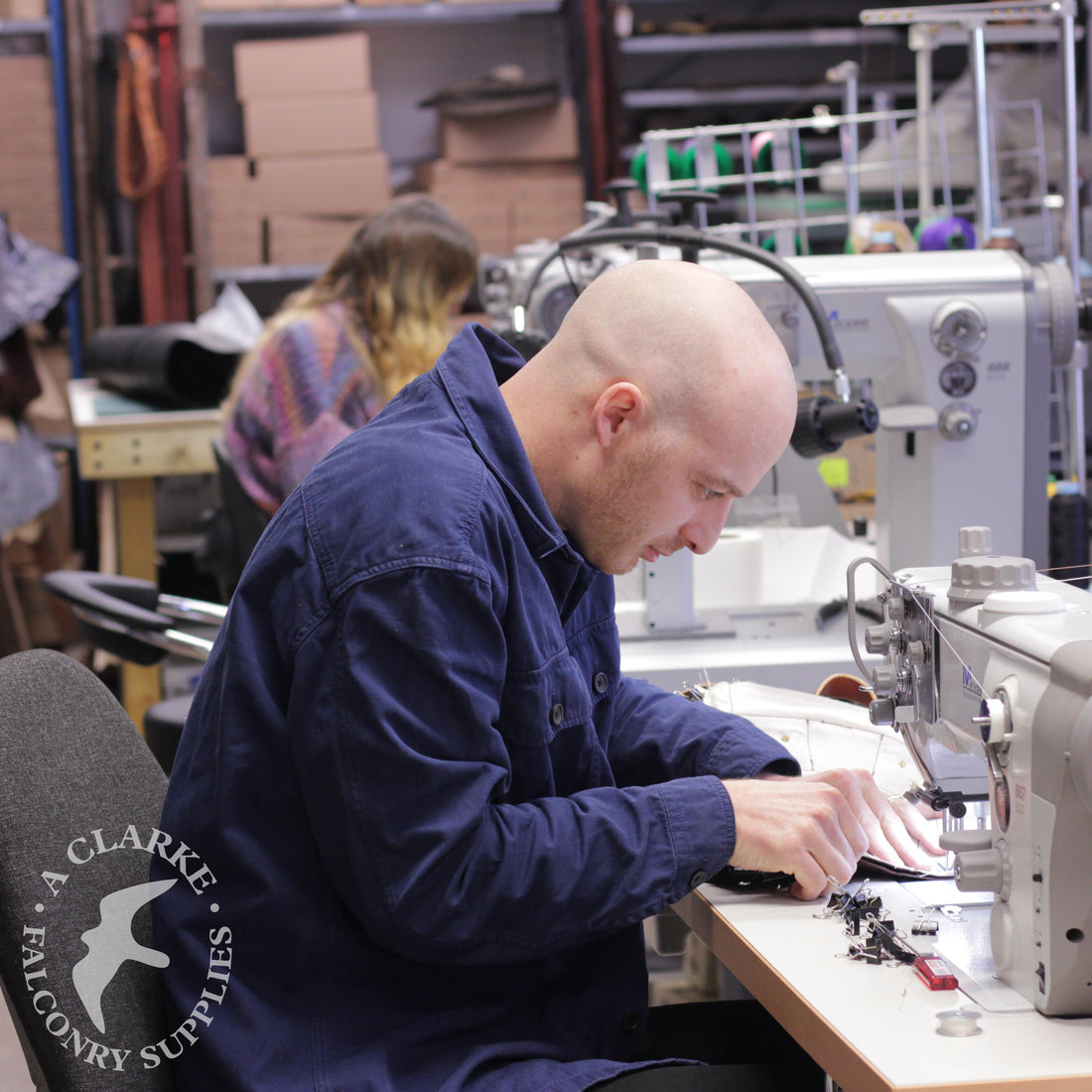 Busy in the workshop...