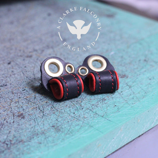 Additional eyelets on our bespoke anklets...