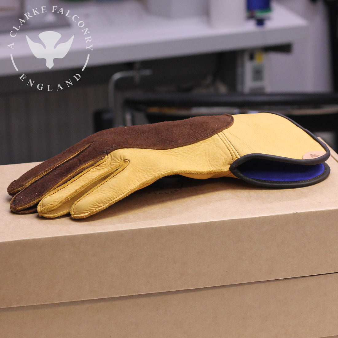 A nice set of bespoke gloves being shipped to Qatar today!