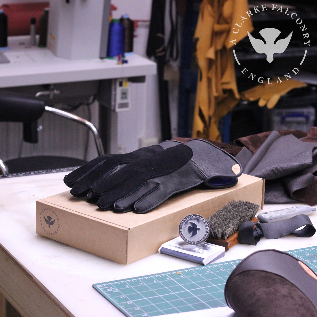 A couple of our limited edition black double thickness gloves ready for their new home this week!