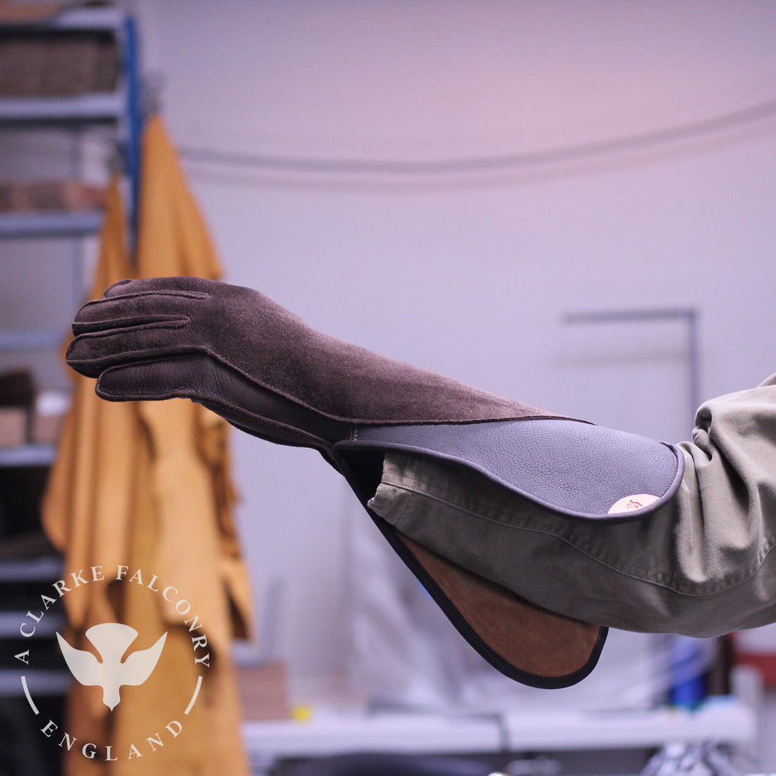 A few different shots of our treble thickness Eagle glove...