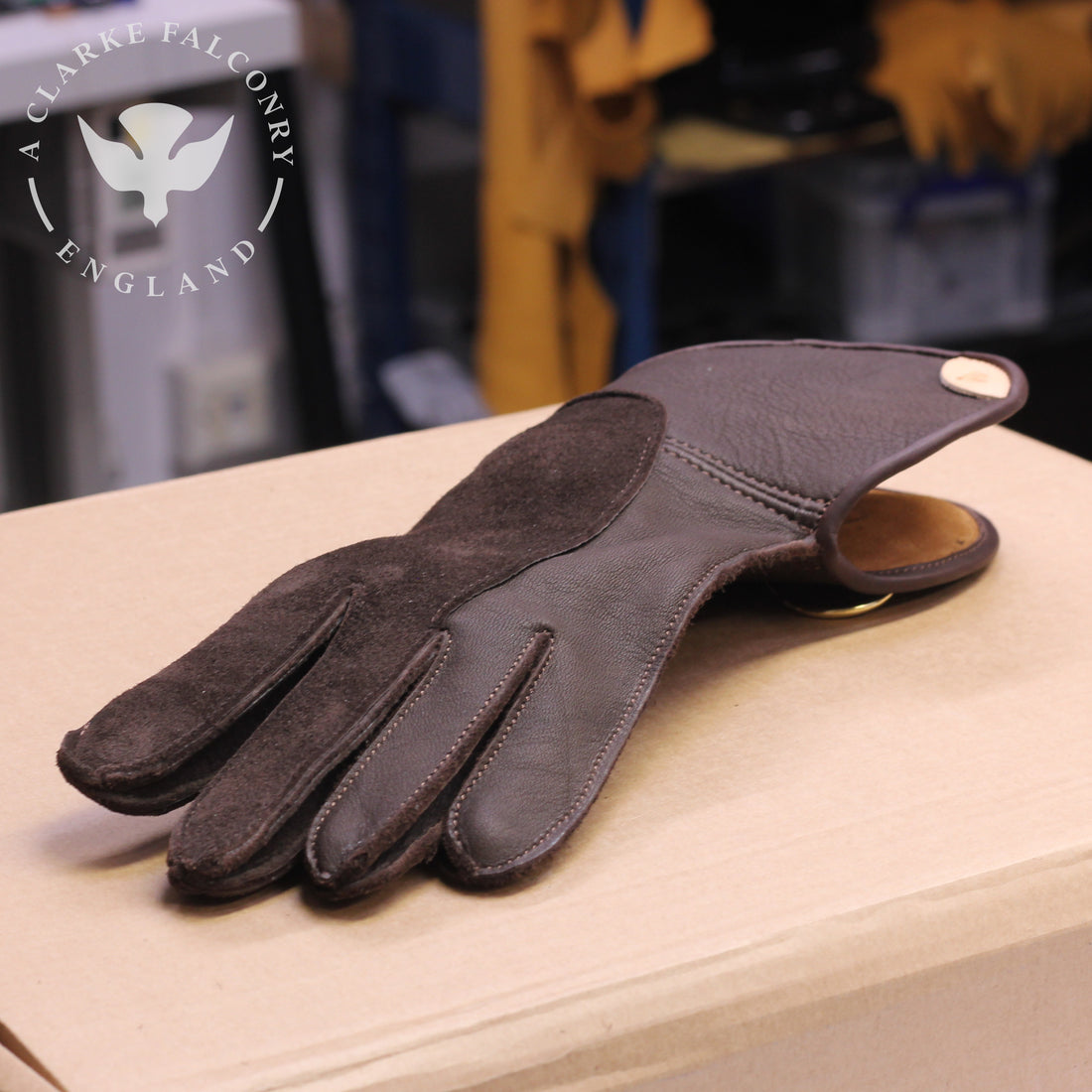 One of our full length double thickness gloves in ladies size...