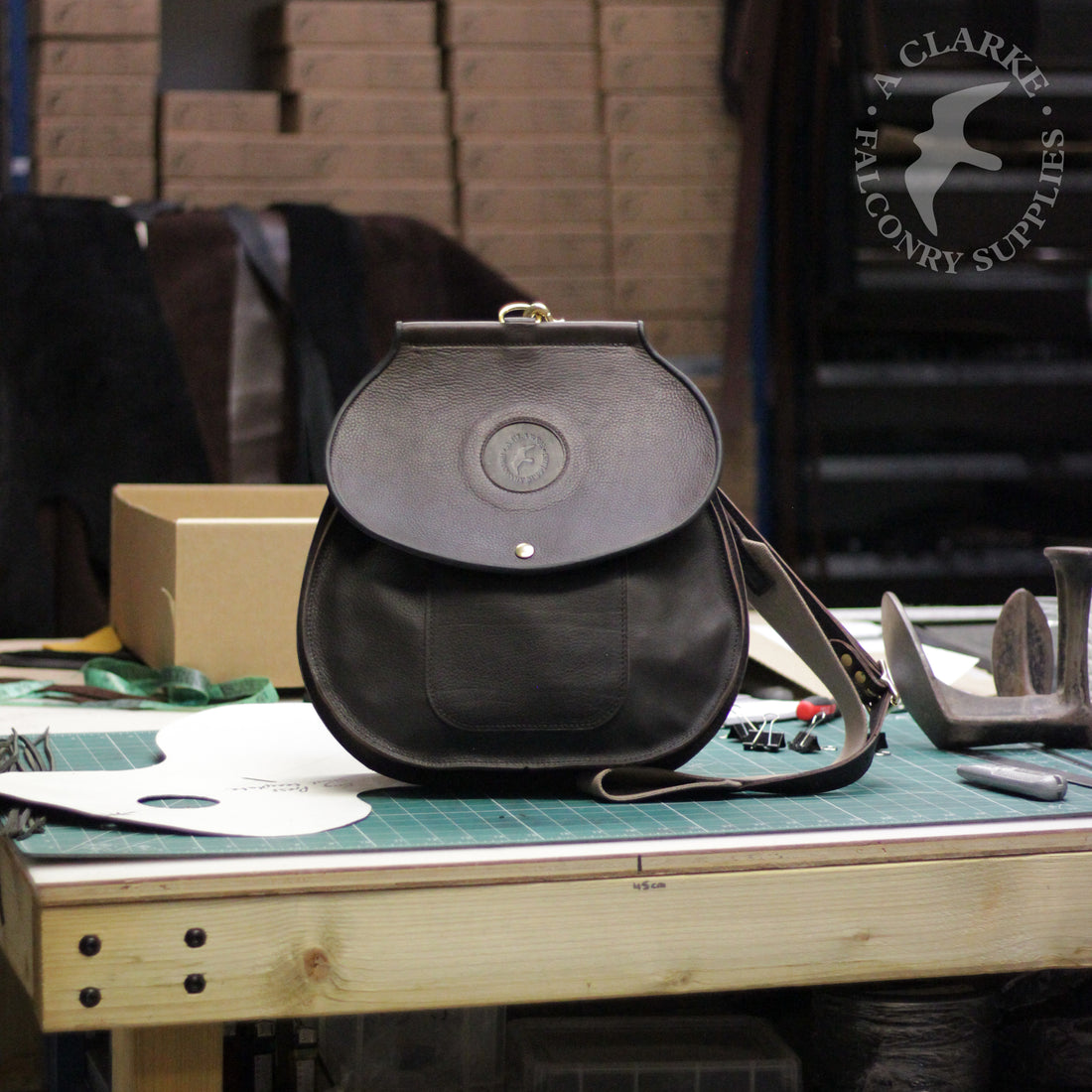 * Update * Our Leather Traditional Falconry Bags