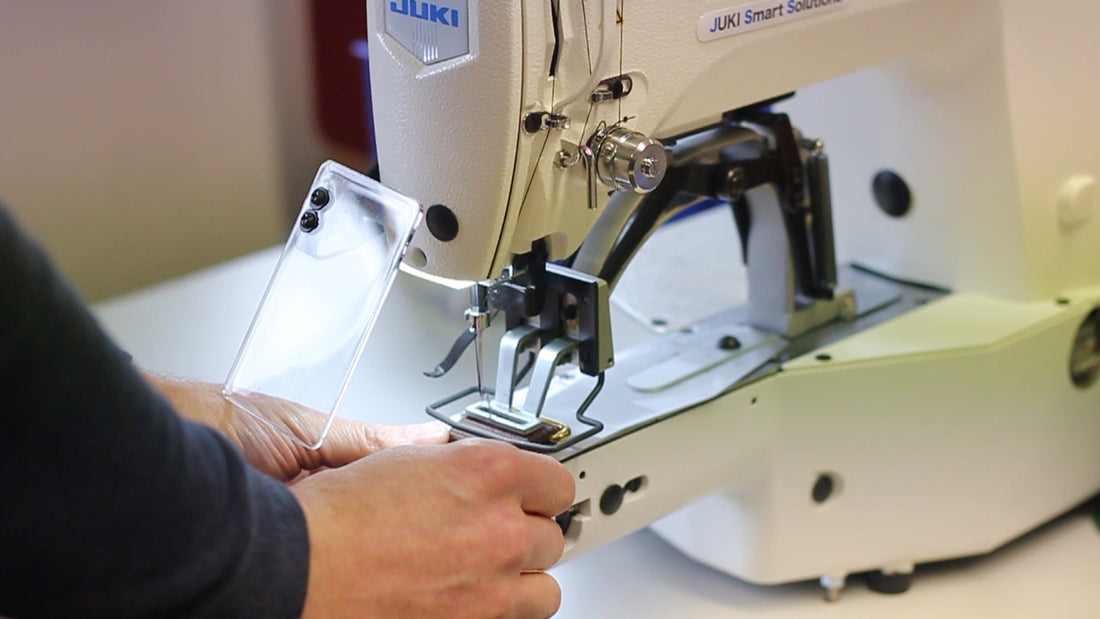 Bag strap making...