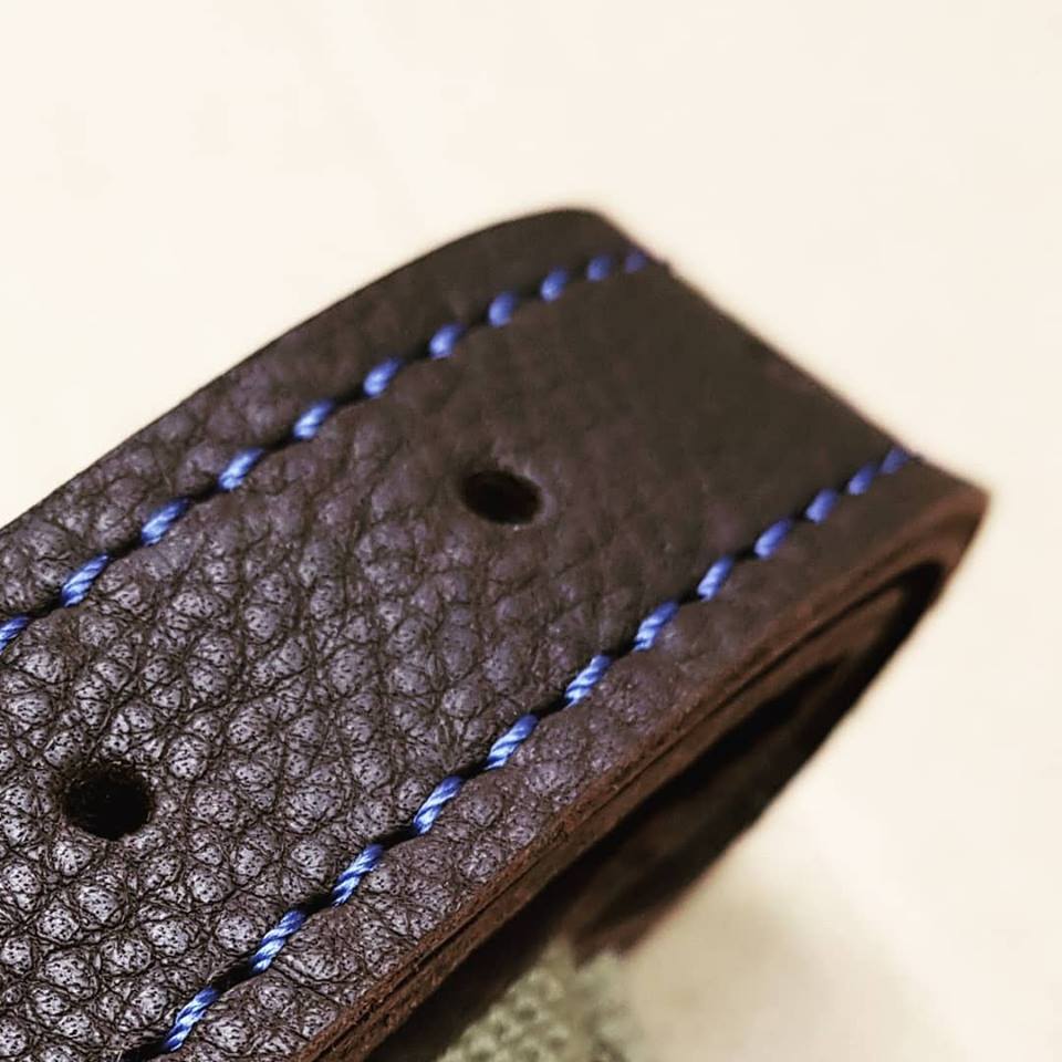 Blue Thread Close Up