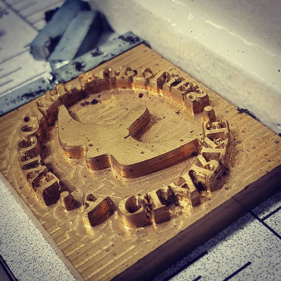 Our Nice & Shiny Brass Stamp