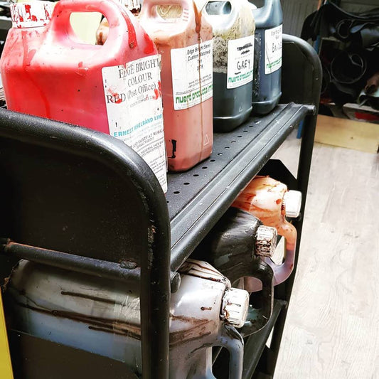 Leather Dying in Progress!