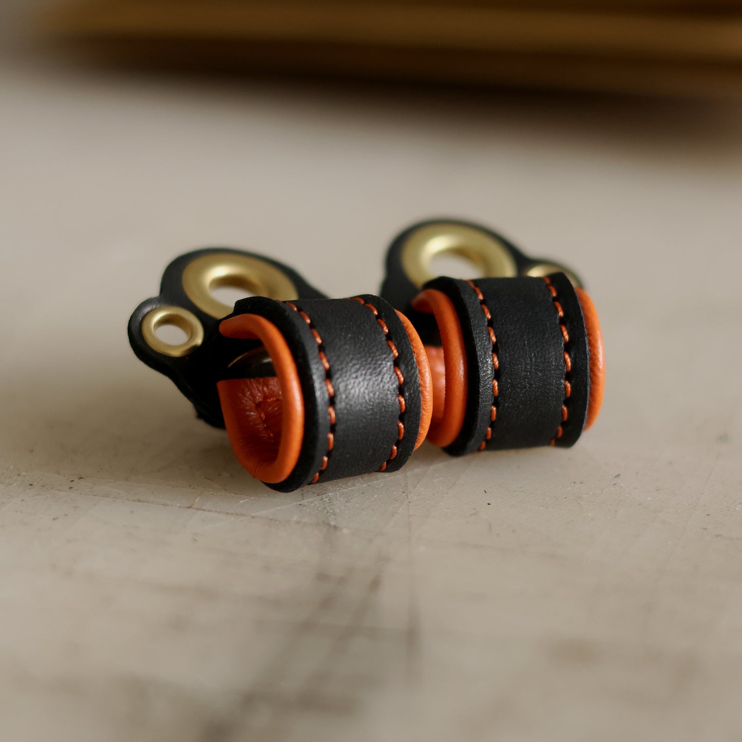 Bespoke Falconry Anklets With Additional Eyelet