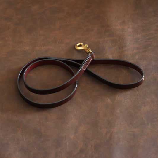 Bridle Leather Dog Lead