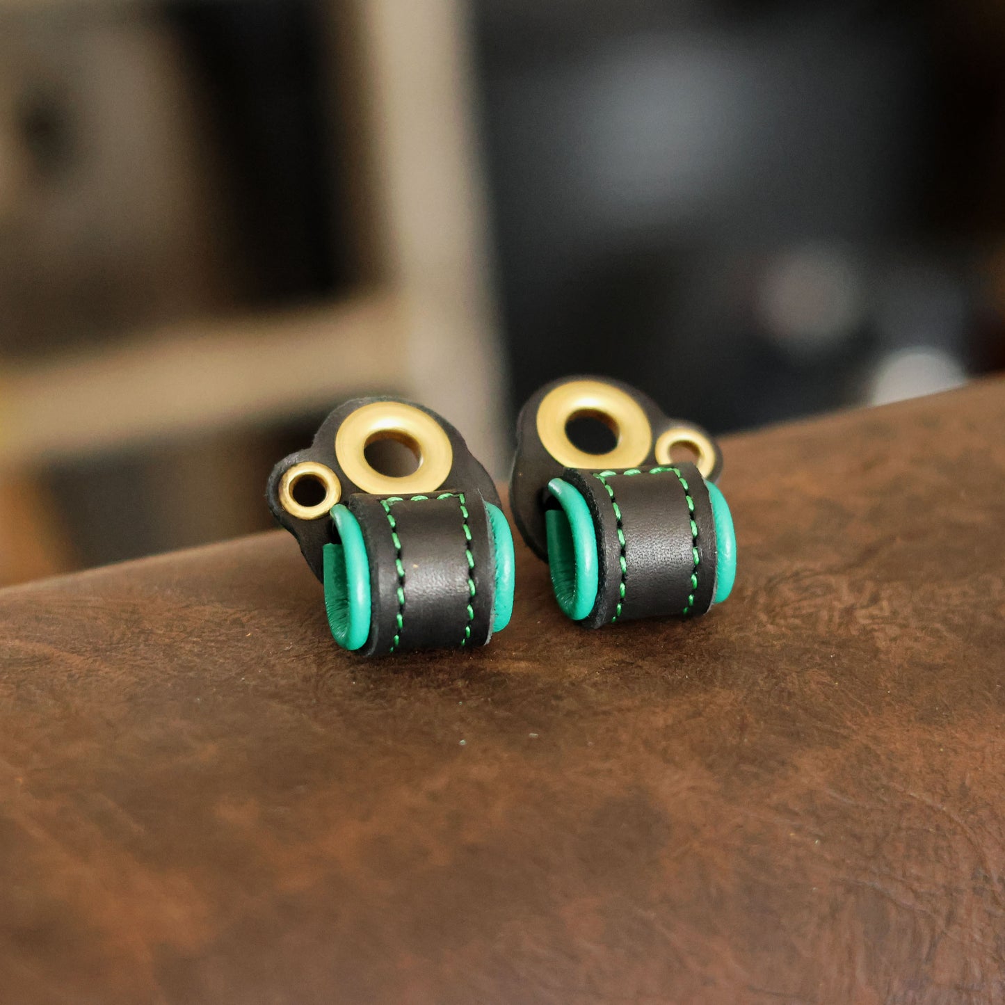 Bespoke Falconry Anklets With Additional Eyelet