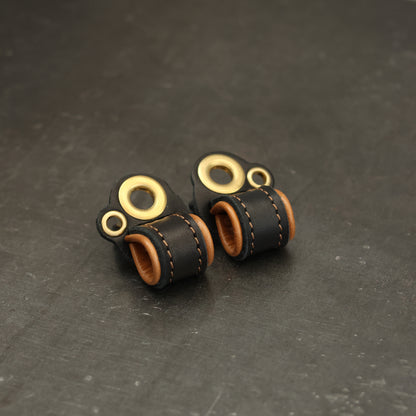 Bespoke Falconry Anklets With Additional Eyelet