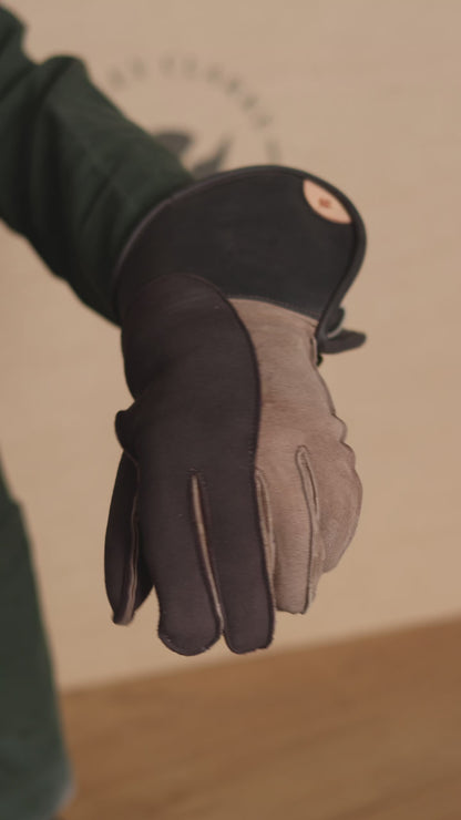 Sheepskin Double Thickness Falconry Glove