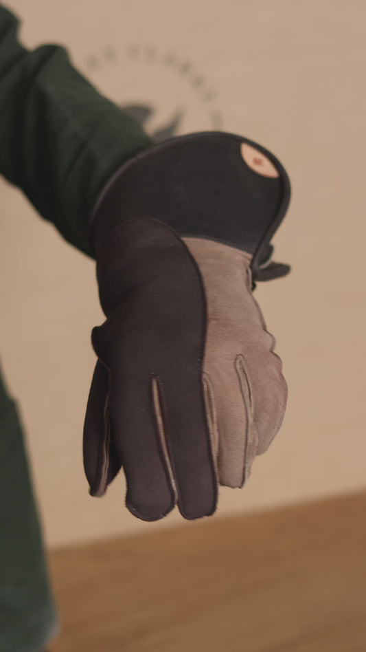 Sheepskin Double Thickness Falconry Glove