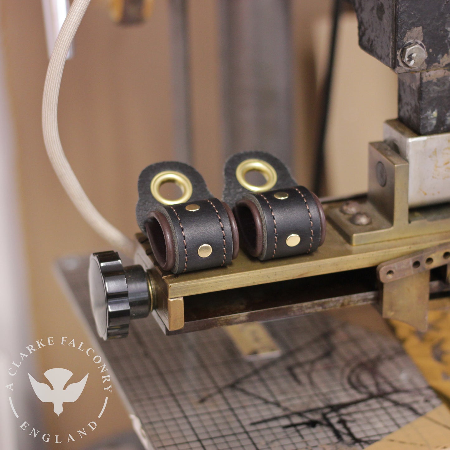 Studded Eagle Anklets