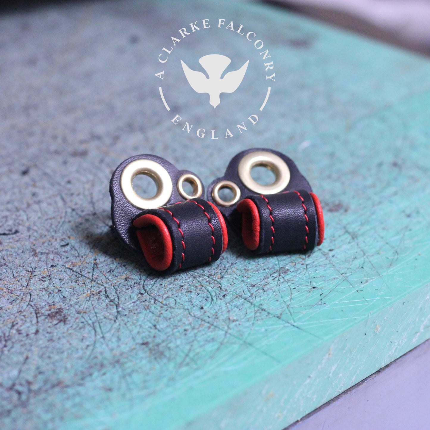 Bespoke Falconry Anklets With Additional Eyelet