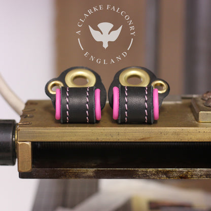 Bespoke Falconry Anklets With Additional Eyelet
