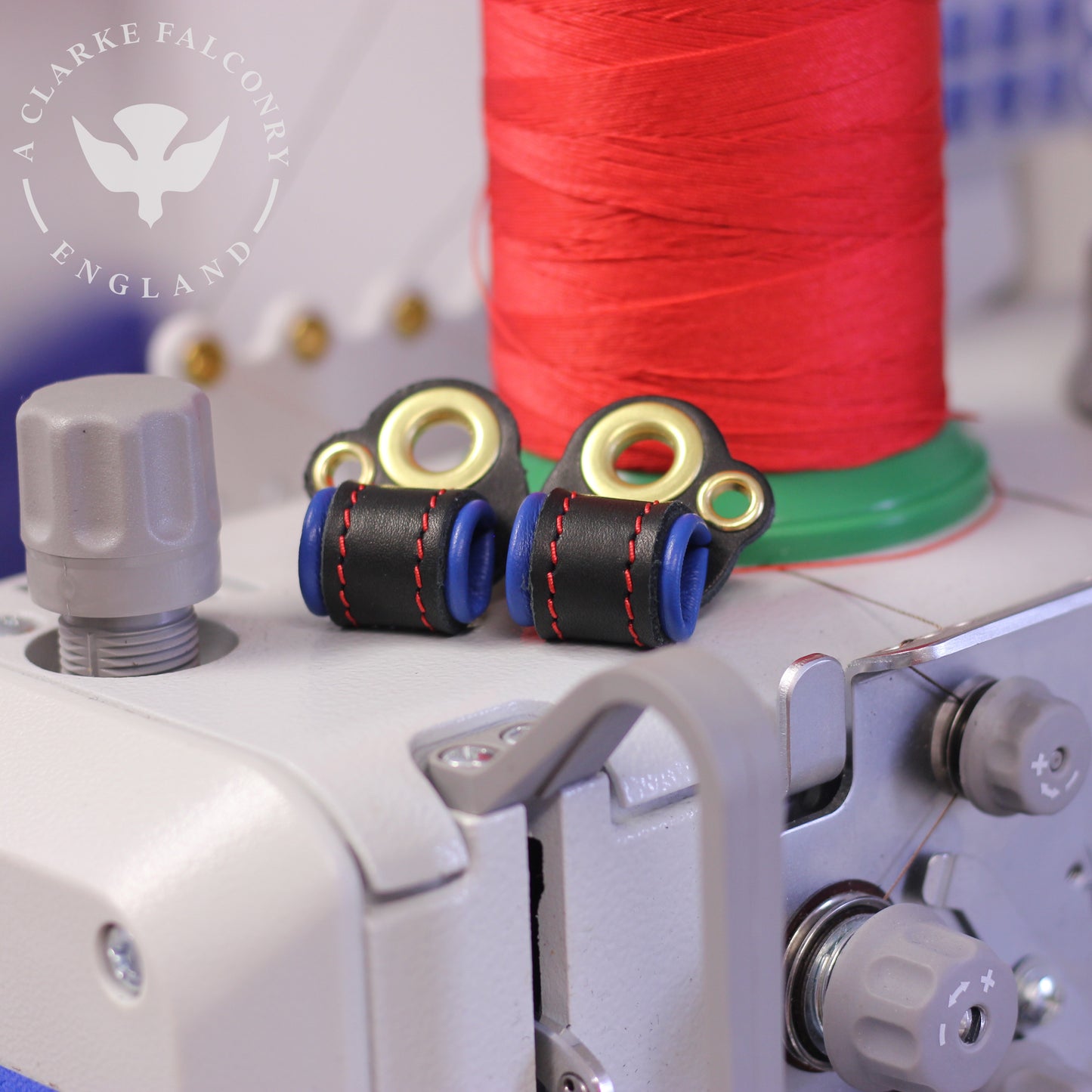 Bespoke Falconry Anklets With Additional Eyelet