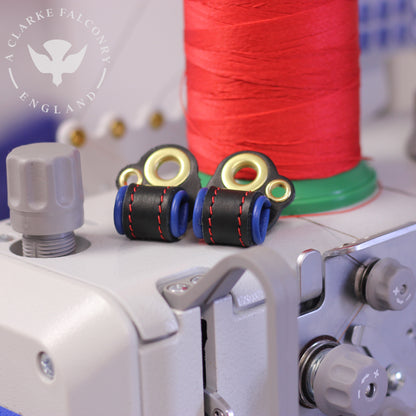 Bespoke Falconry Anklets With Additional Eyelet